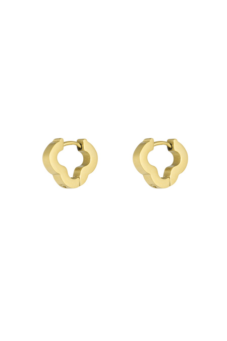 boucles d'oreilles trèfle basic petites