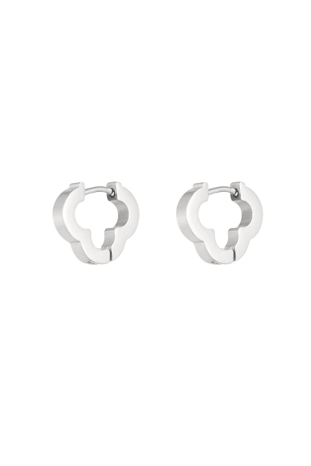 boucles d'oreilles trèfle basic medium