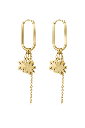 Boucles D'oreilles Fleur Fiesta h5 
