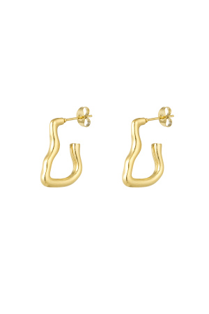 Boucles D'oreilles Boogie Nights - Dorées h5 