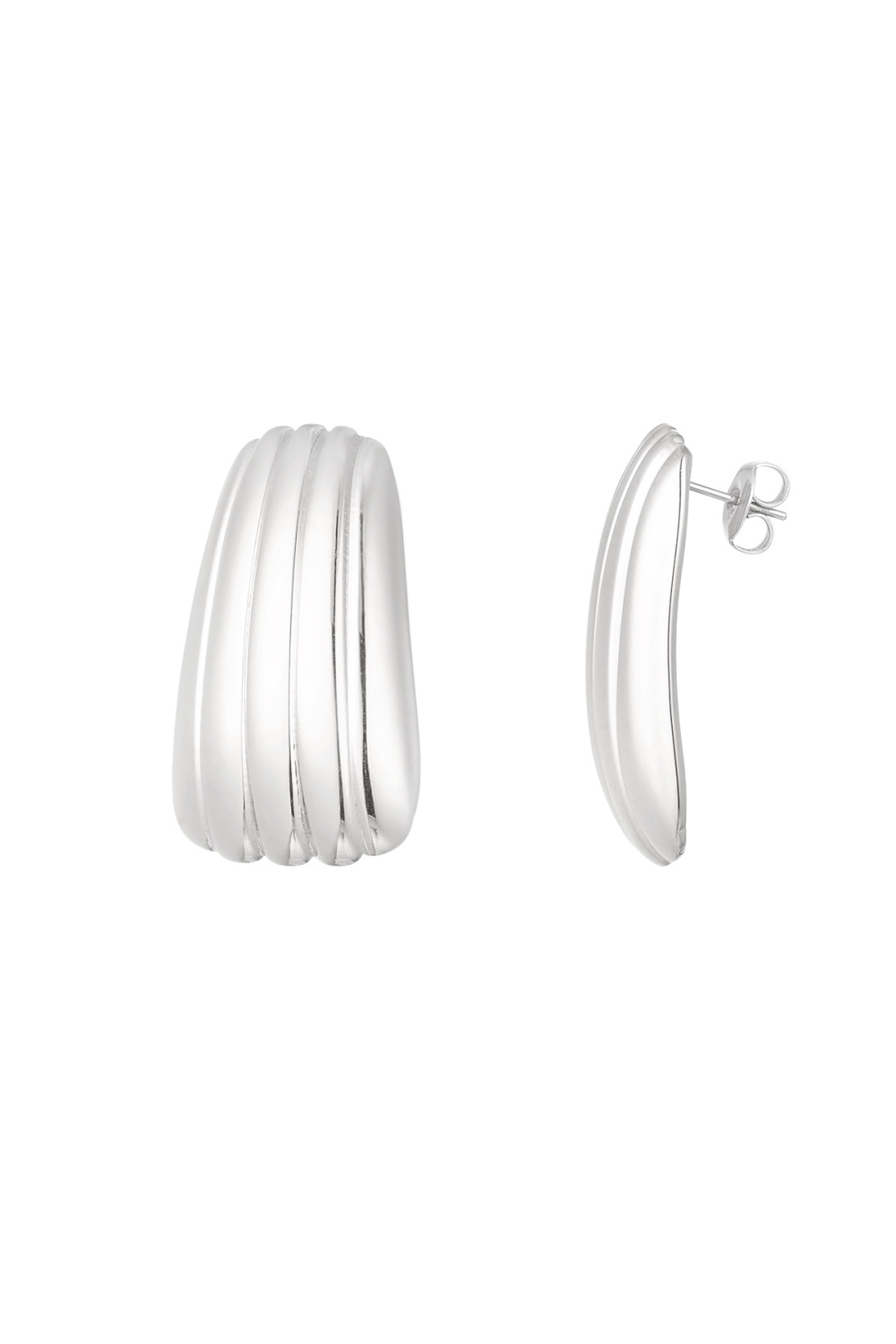 Boucles D'oreilles Rayures Simples 