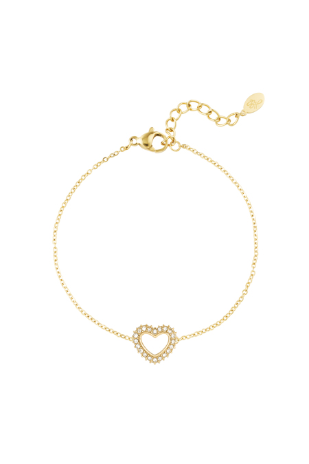 bracelet coeur diamant