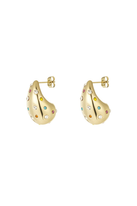 Boucles d'oreilles pendantes Jours éblouissants - multi