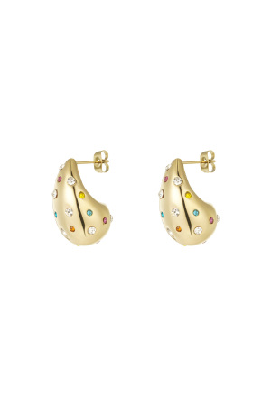 Boucles D'oreilles Pendantes Jours Éblouissants - Multi h5