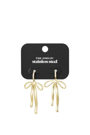 Boucles D'oreilles Nœud Diamant h5 Image3