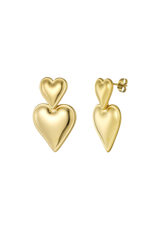 Boucles D'oreilles Aime Double h5 