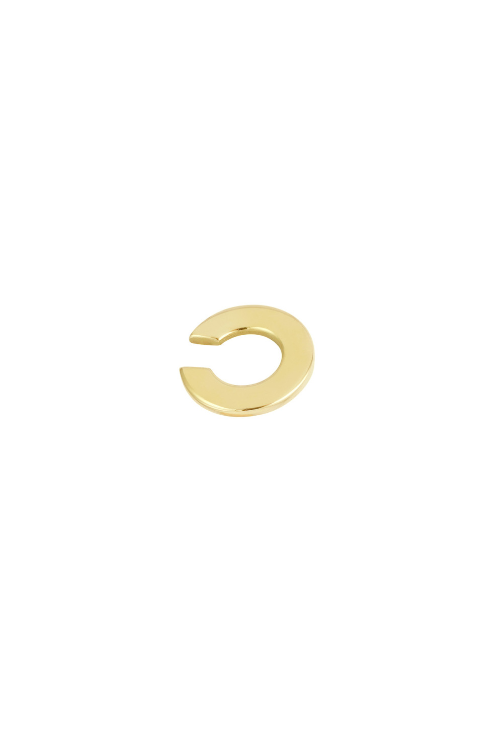 Boucle D'oreille Simplicité Étranger - Doré Image4