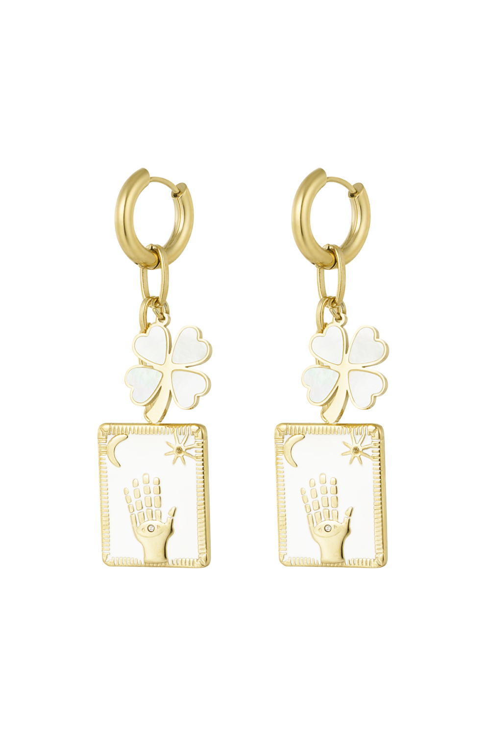 Boucles D'oreilles Lève La Main 
