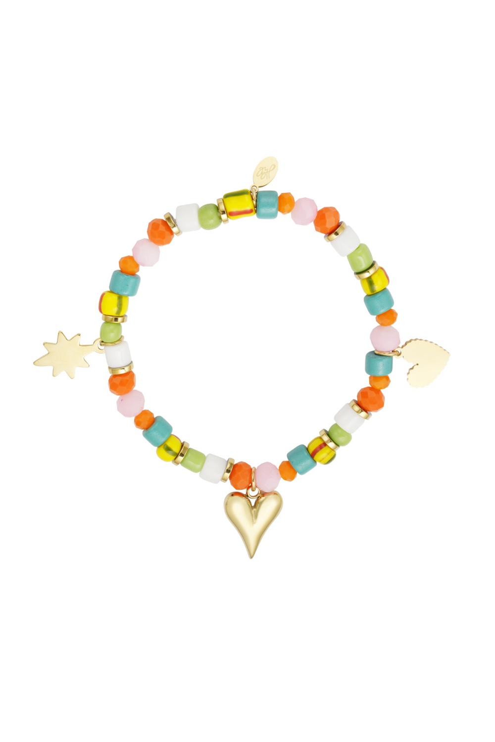 Bracelet Coloré Coeur Club - Multi