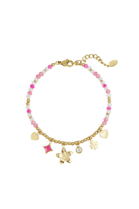 Bracelet colCouleur oré amoureux de l'été