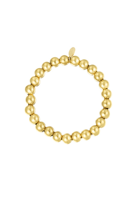 Bracelet caractères gras - doré