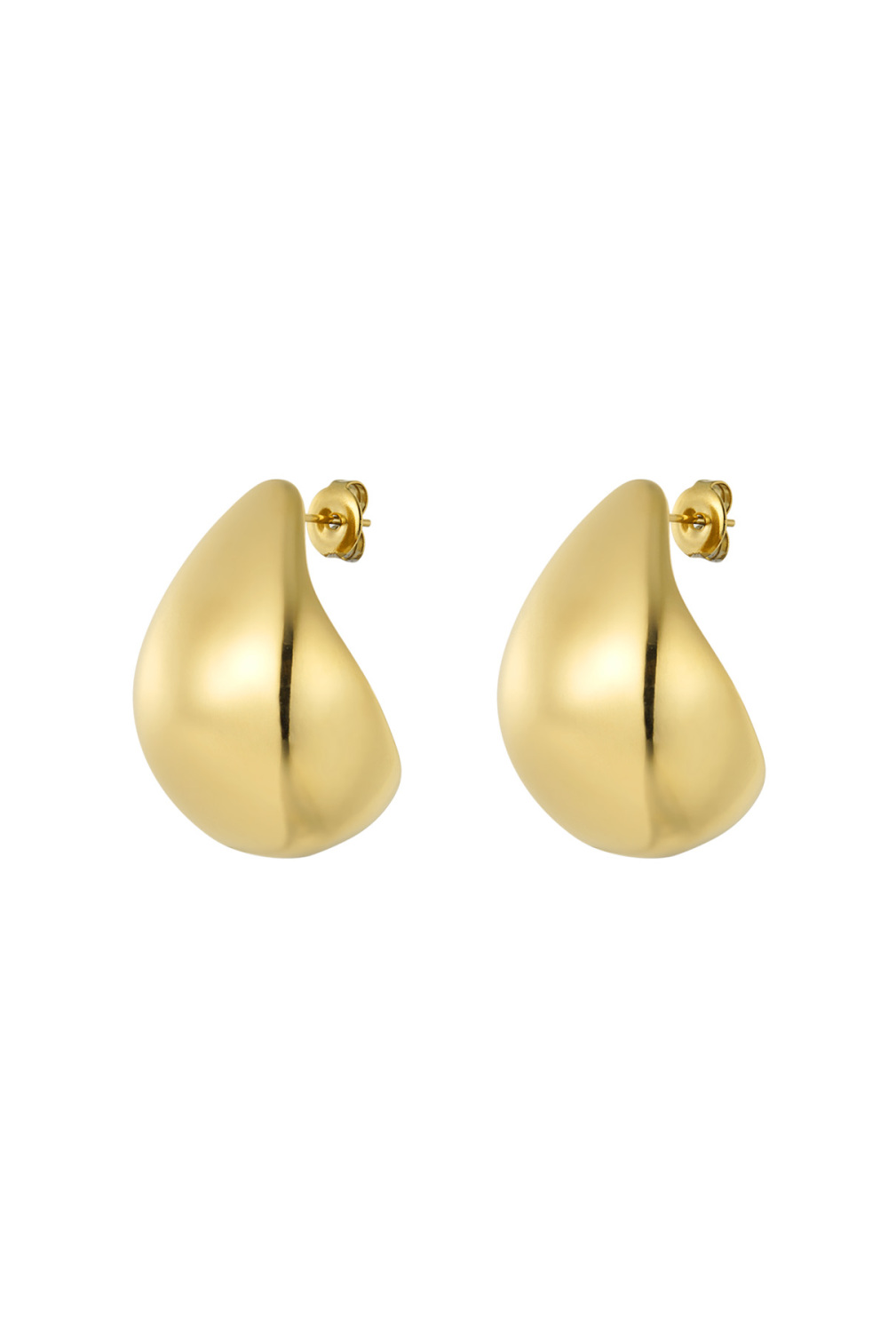 Boucles D'oreilles Goutte Vintage - Dorées 