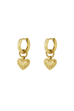 Boucles D'oreilles Best Thing Coeur h5 