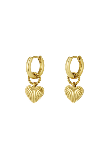 boucles d'oreilles best thing coeur