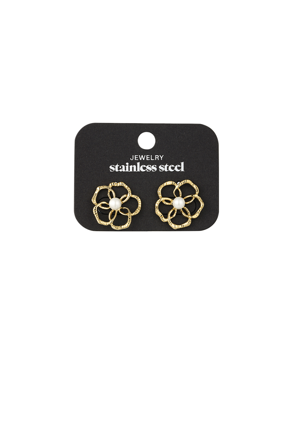 Boucles D'oreilles Fleurs Dos Coloré Image3