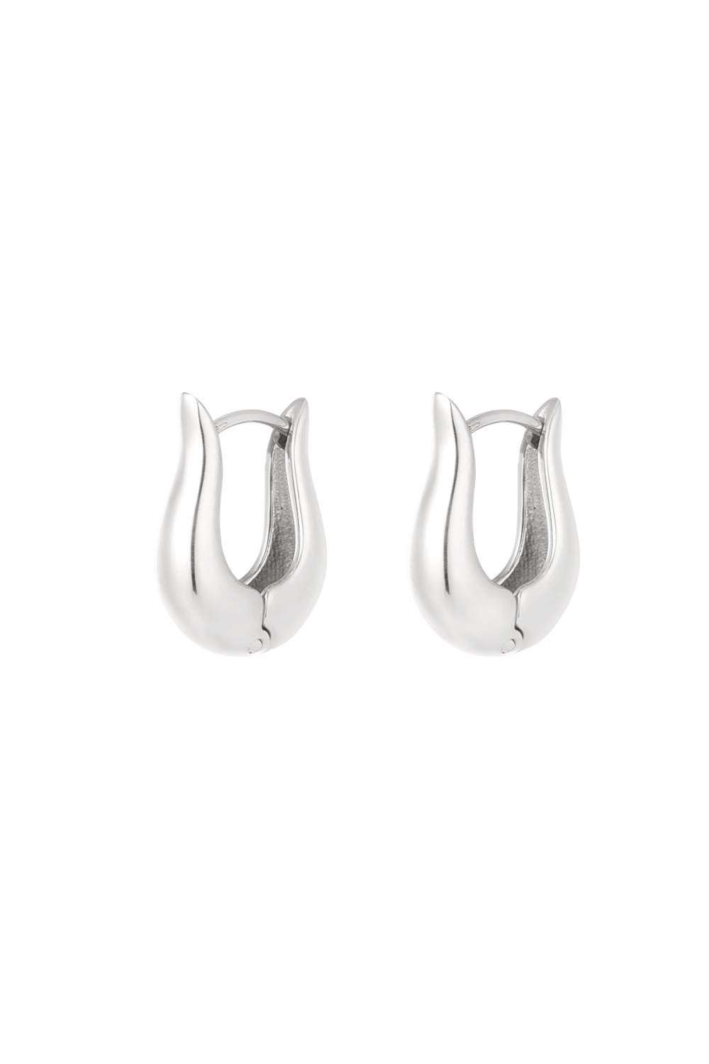 Boucles D'oreilles Basiques Rondes - Doré 