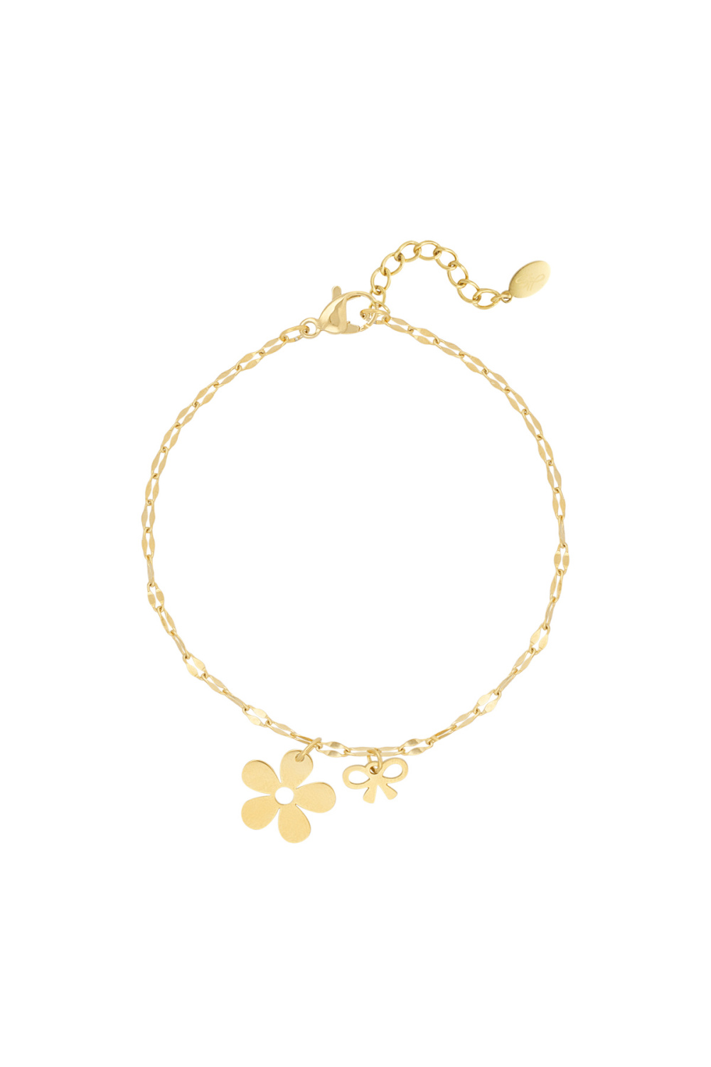 Bracelet Floral Bowlicious - Doré