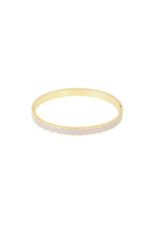 Bracelet Esclave Imprimé Vagues h5 