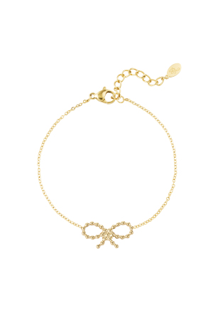 Bracelet Noeuds Dimanche - Doré h5 