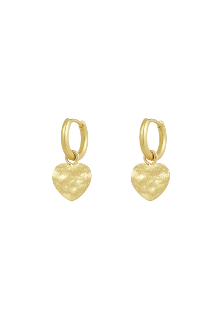 boucles d'oreilles coeur pour toi