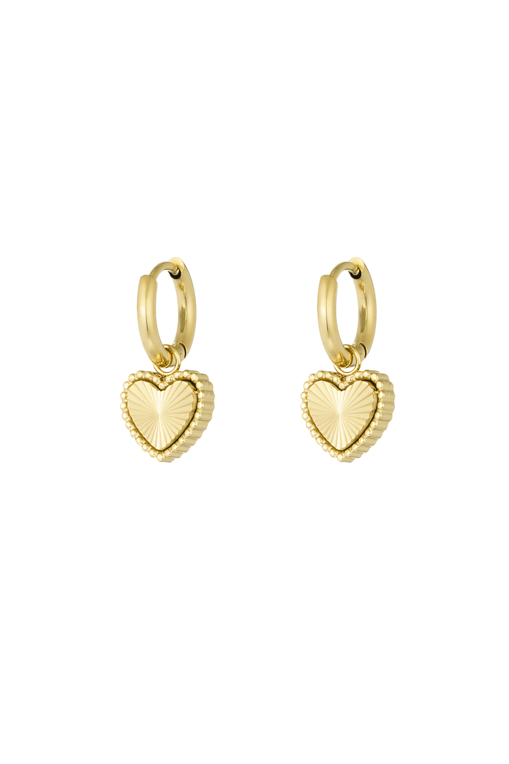 Boucles D'Oreilles Cœurs Espoir 