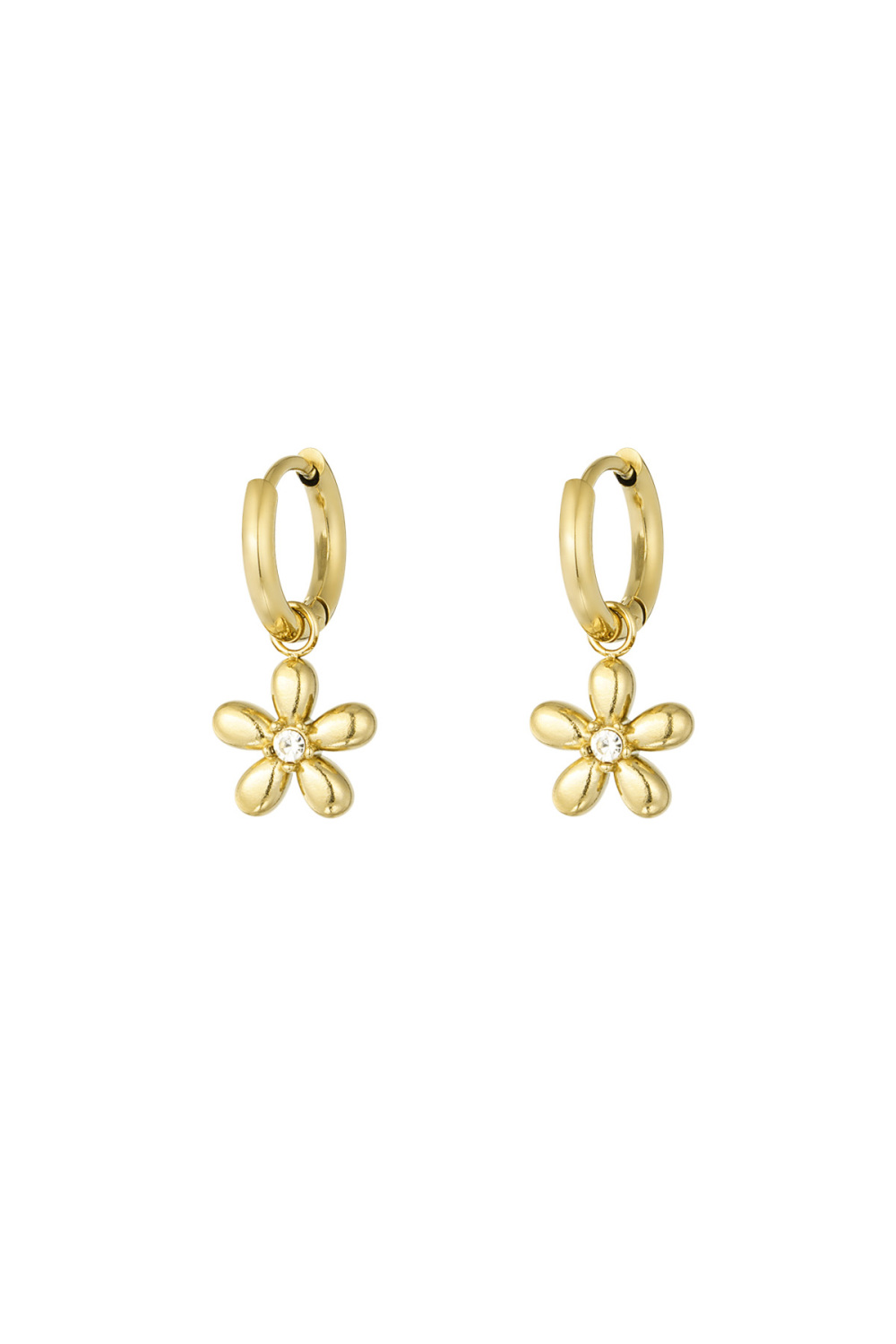 Boucles D'oreilles Marguerite Doo - Doré 