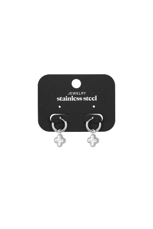 Boucles D'oreilles Classe Trèfle h5 Image3