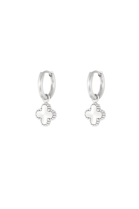 boucles d'oreilles classe trèfle