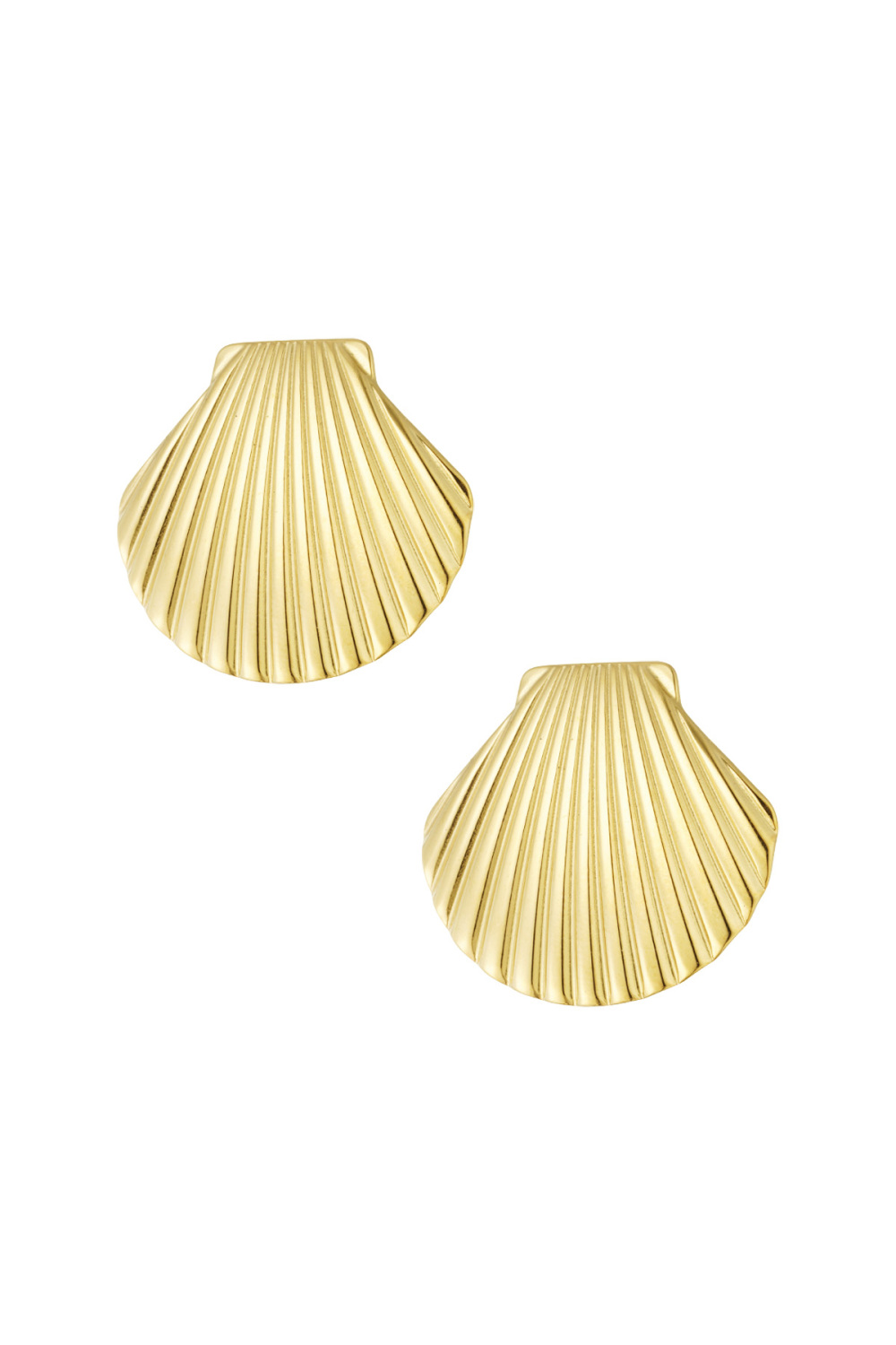 Boucles D'oreilles Déclaration Coquillage 