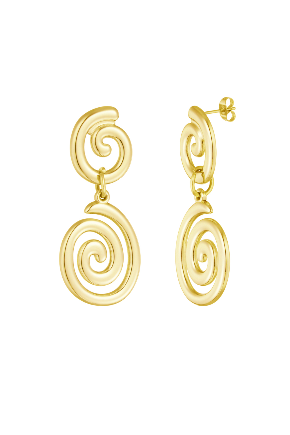 Boucles D'oreilles Vague Tourbillonnante 