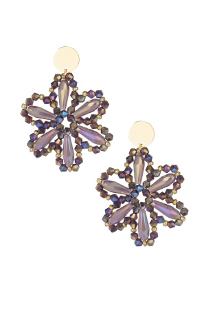 Boucles D'oreilles Rêves Floraux h5 