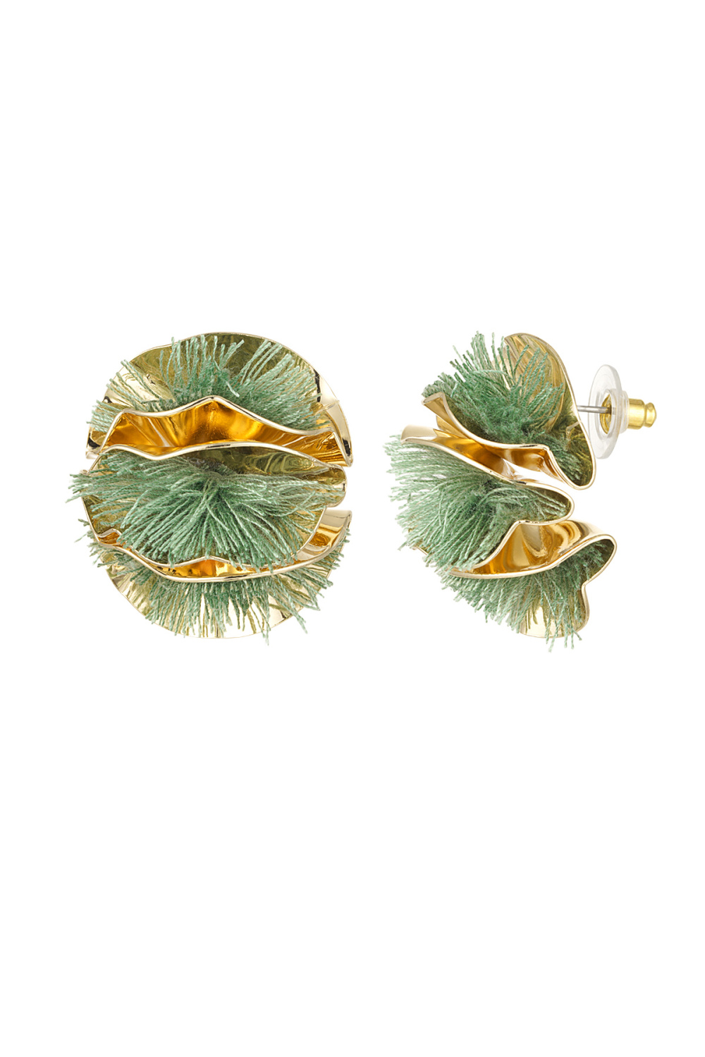 Boucles D'oreilles À Fleurs Colorées 