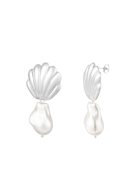 Boucles d'oreilles élégantes en acier inoxydable