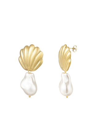 Boucles D'oreilles Élégantes En Acier Inoxydable h5 
