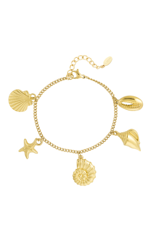 Bracelet À Breloques Summer Lovin' - Doré h5 