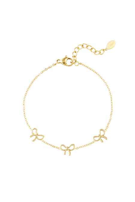 Bracelet Charming Noeuds - doré