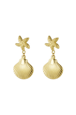 Boucles D'oreilles Élégantes En Acier Inoxydable h5 