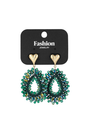 Boucles D'oreilles Love En Perles h5 Image3