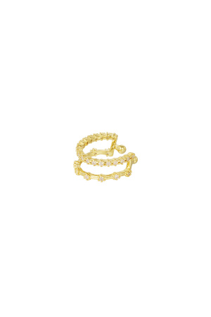 Boucle D'oreille Double Sparkle h5 