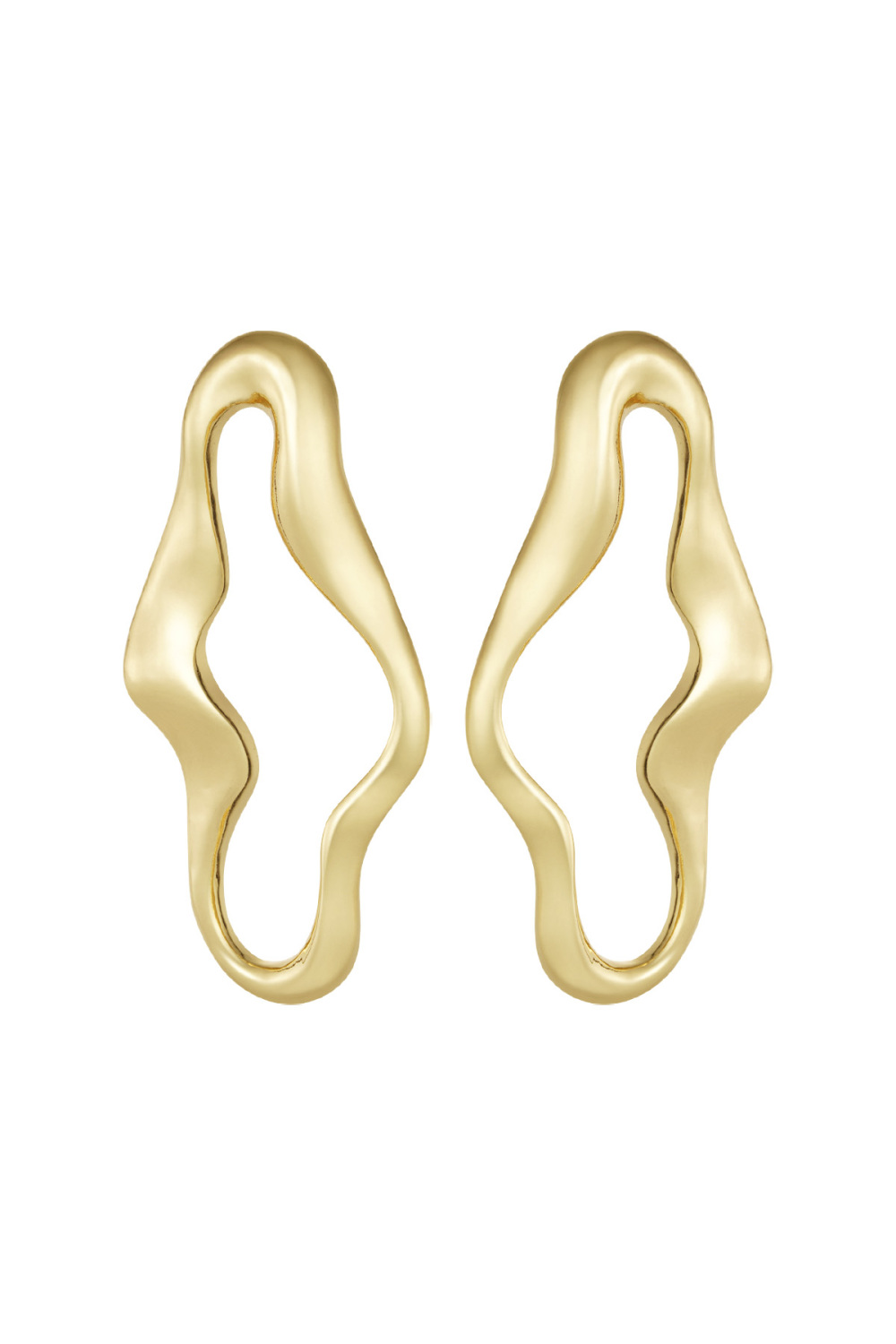 Boucles D'oreilles Tendance Organiques
