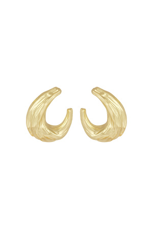Boucles D'oreilles Élégantes Texturées h5 