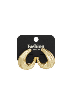 Boucles D'oreilles Élégantes Texturées h5 Image3