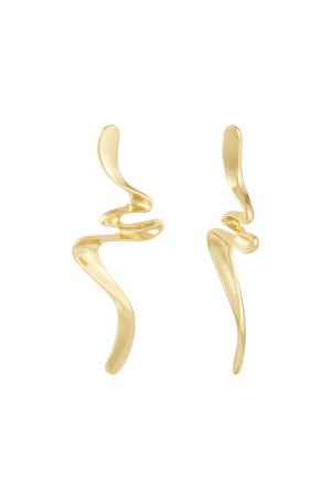 Boucles D'oreilles Longues Tourbillon h5 