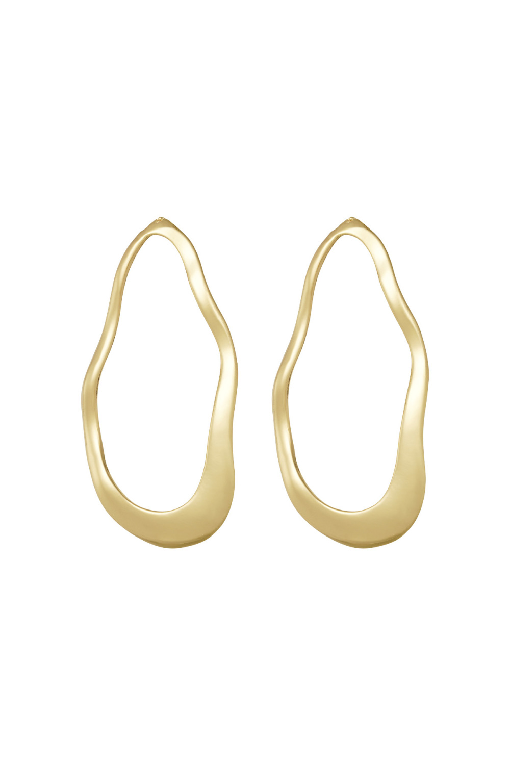 Boucles D'oreilles Rondes Élégantes