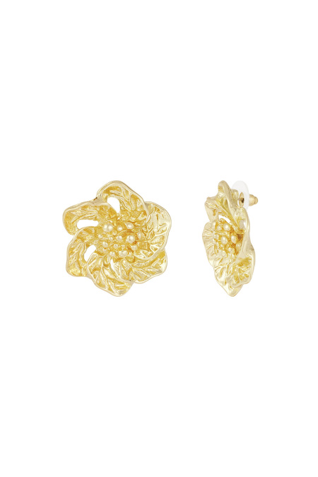 Boucles d'oreilles lumineuses en forme de fleur