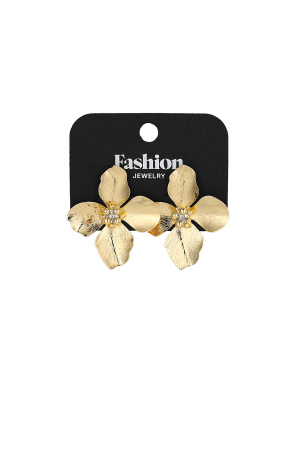 Boucles D'oreilles Fleurs Tropicales h5 Image2