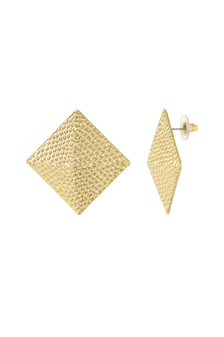 boucles d'oreilles pyramide pure