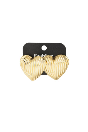 Boucles D'oreilles Coeur Groovy h5 Image3