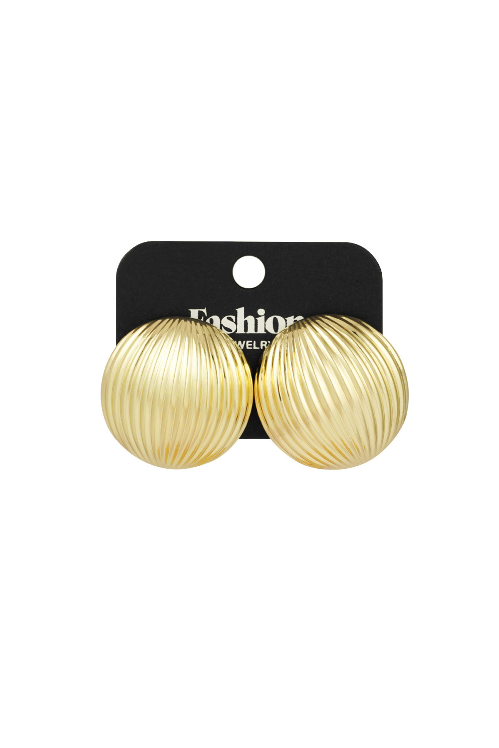 Boucles D'Oreilles Texturées Chics Image5