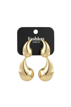 Boucles D'oreilles Doubles Pendantes h5 Image3